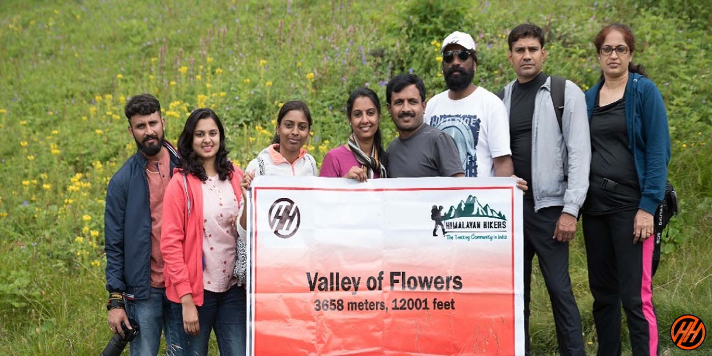 valley of flowers 1st Best Monsoon Trek In India