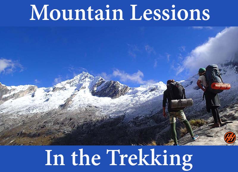 Mountains Lessons in the Trekking 1 mountain Lession