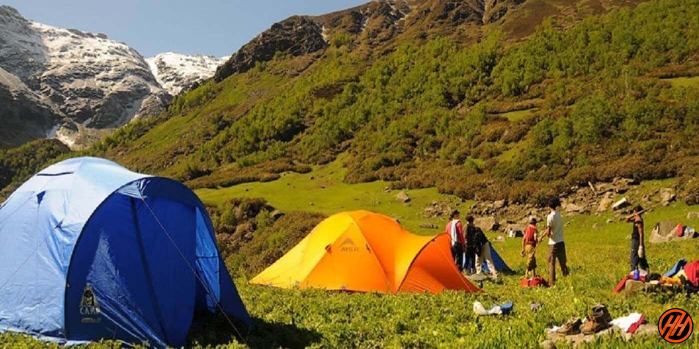 Beautiful campsite in Why to choose Kanasar Lake Trek?