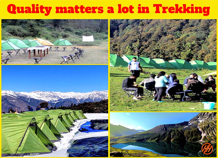 quality matters a lot in Trekking