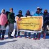 Trekkers in Kedarkantha Summit