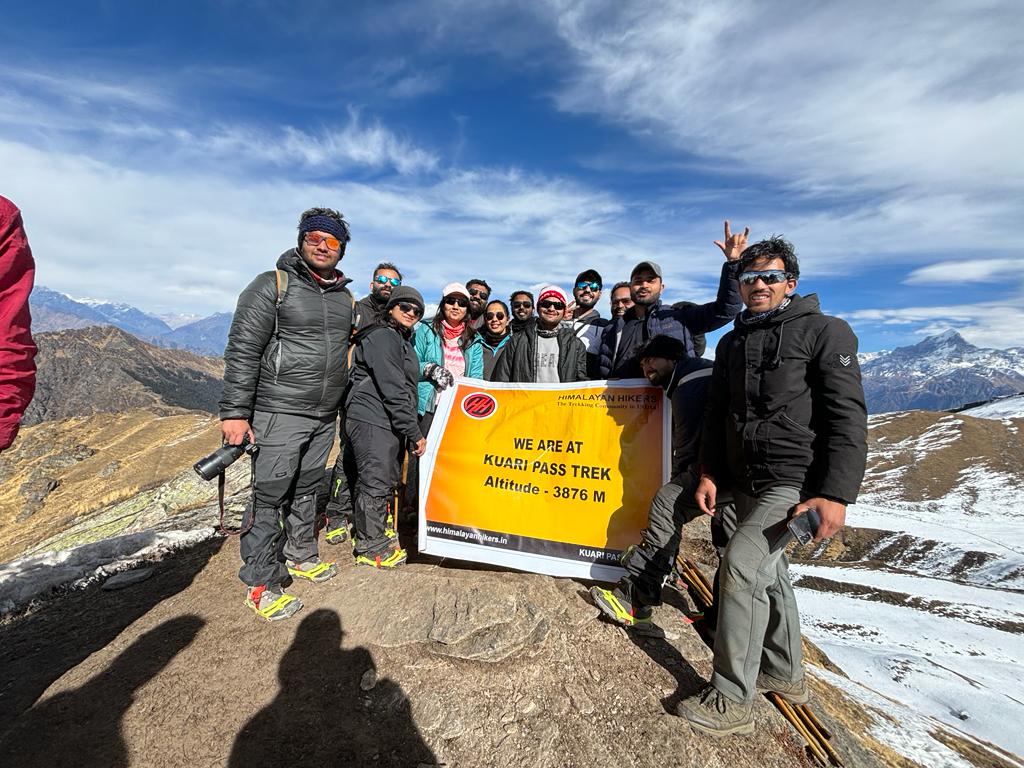 himalayan hikers Kuari Pass Trek