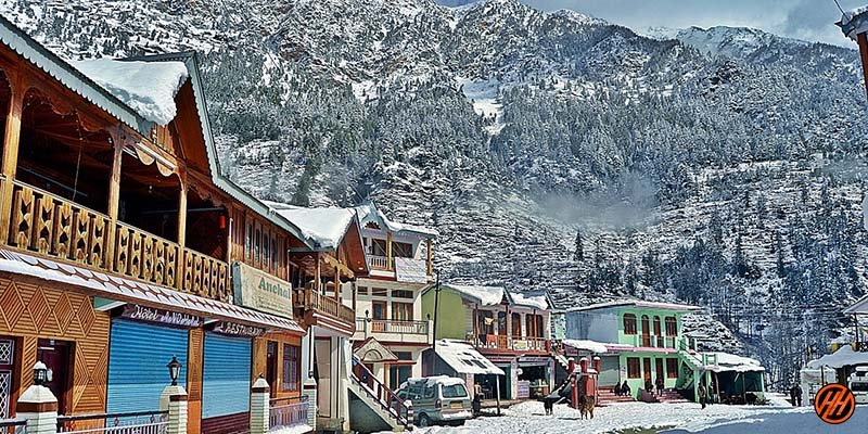 harshil village in Harsil Valley Trek