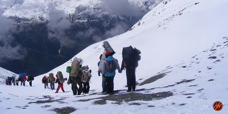 local trekking company and local people