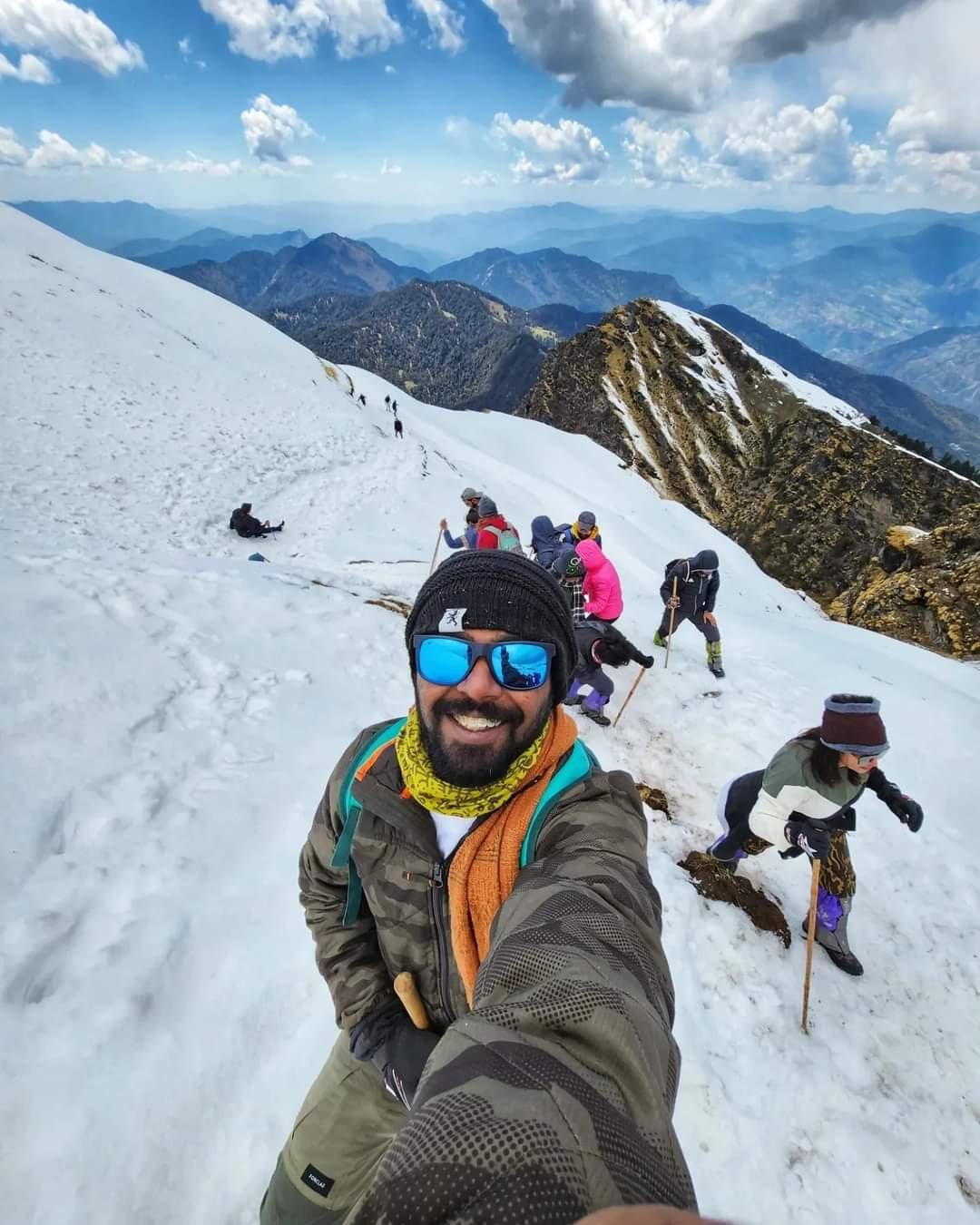 Basecamp of Tungnath Trek