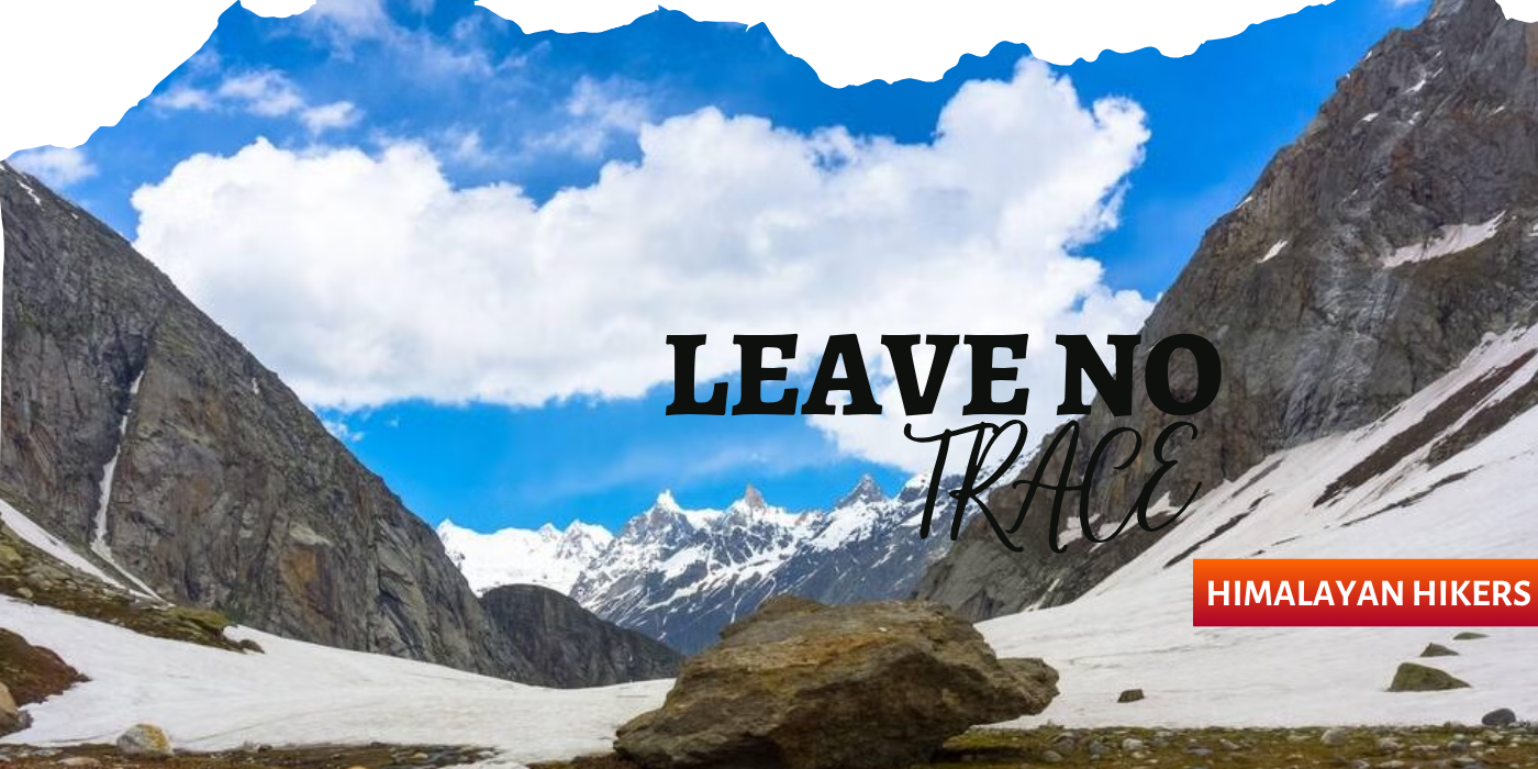 Leave No Trace Principles