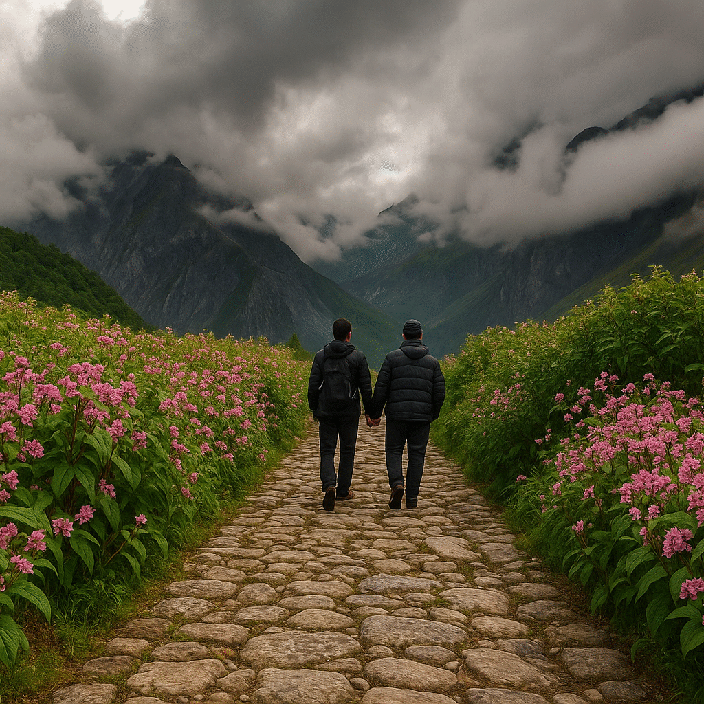 Valley of Flower-National Park Uttarakhand.